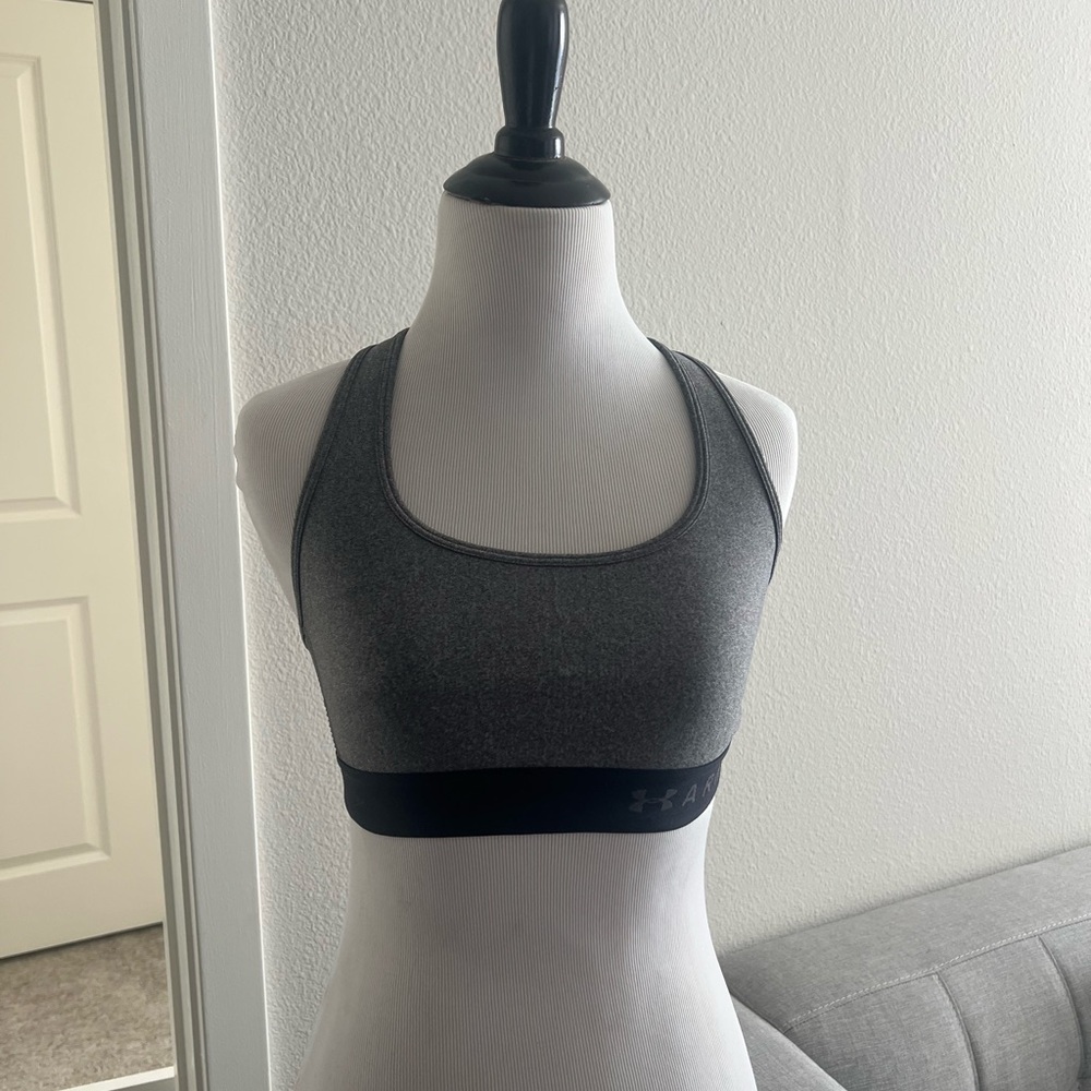 Under Armour Women's Charcoal Sports Bra